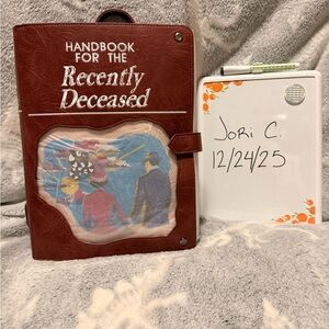 Handbook for the Recently Deceased Pin Trader Loungefly Backpack